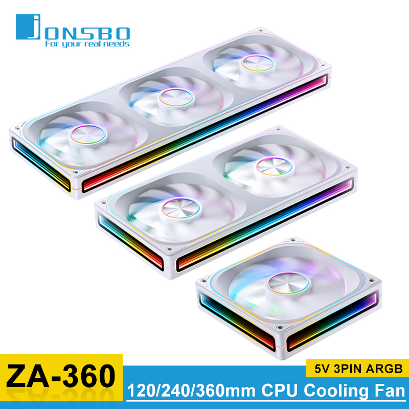 Pc Water Cooling - JONSBO ZA-120/240/360 Case Fan 12V 4PIN