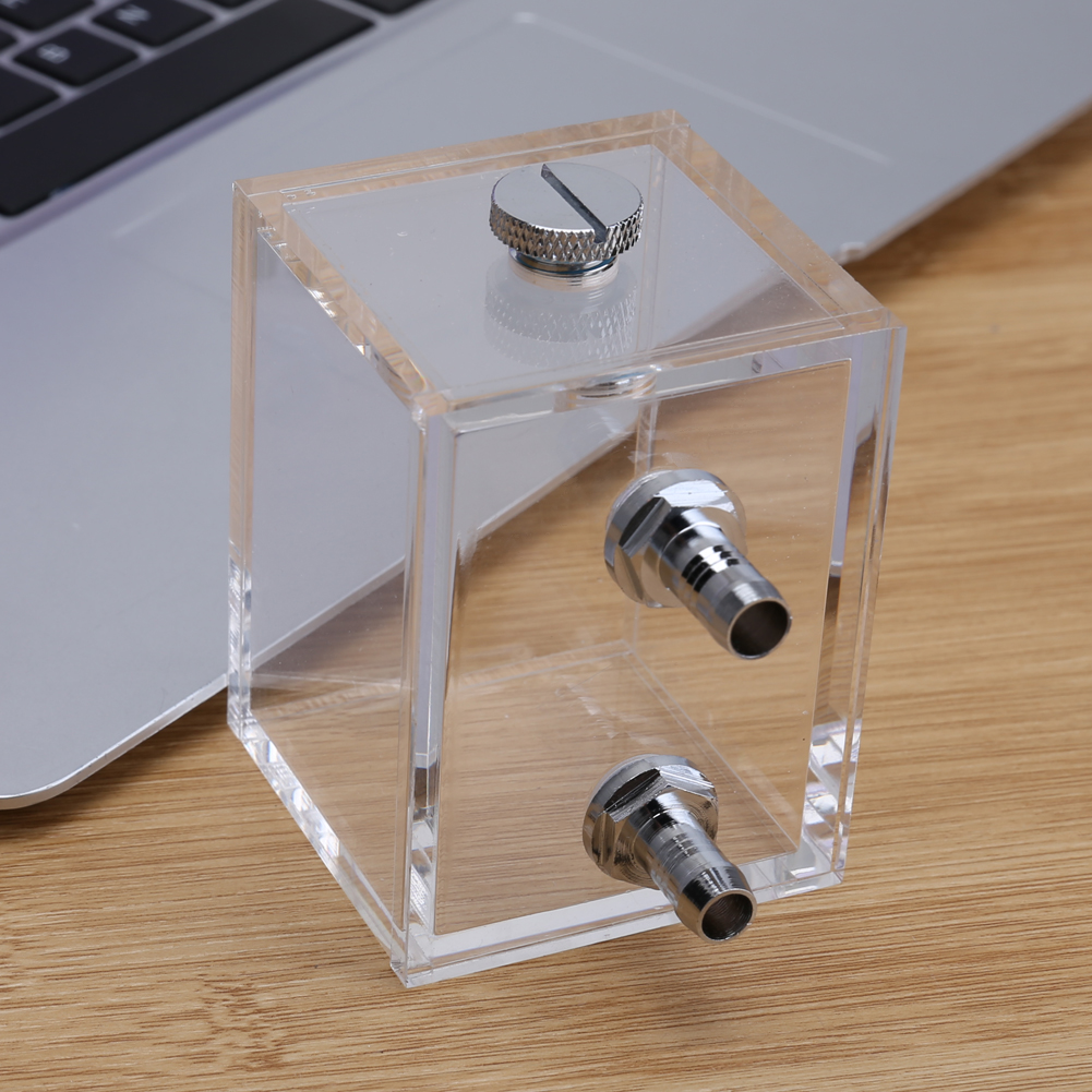 Pc Water Cooling - 200ml Acrylic Water Tank Cooler G1/4
