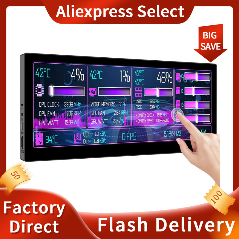 10.3inch Small Touchscreen Mon - Pc Gaming On Mobile 리뷰 및 가격