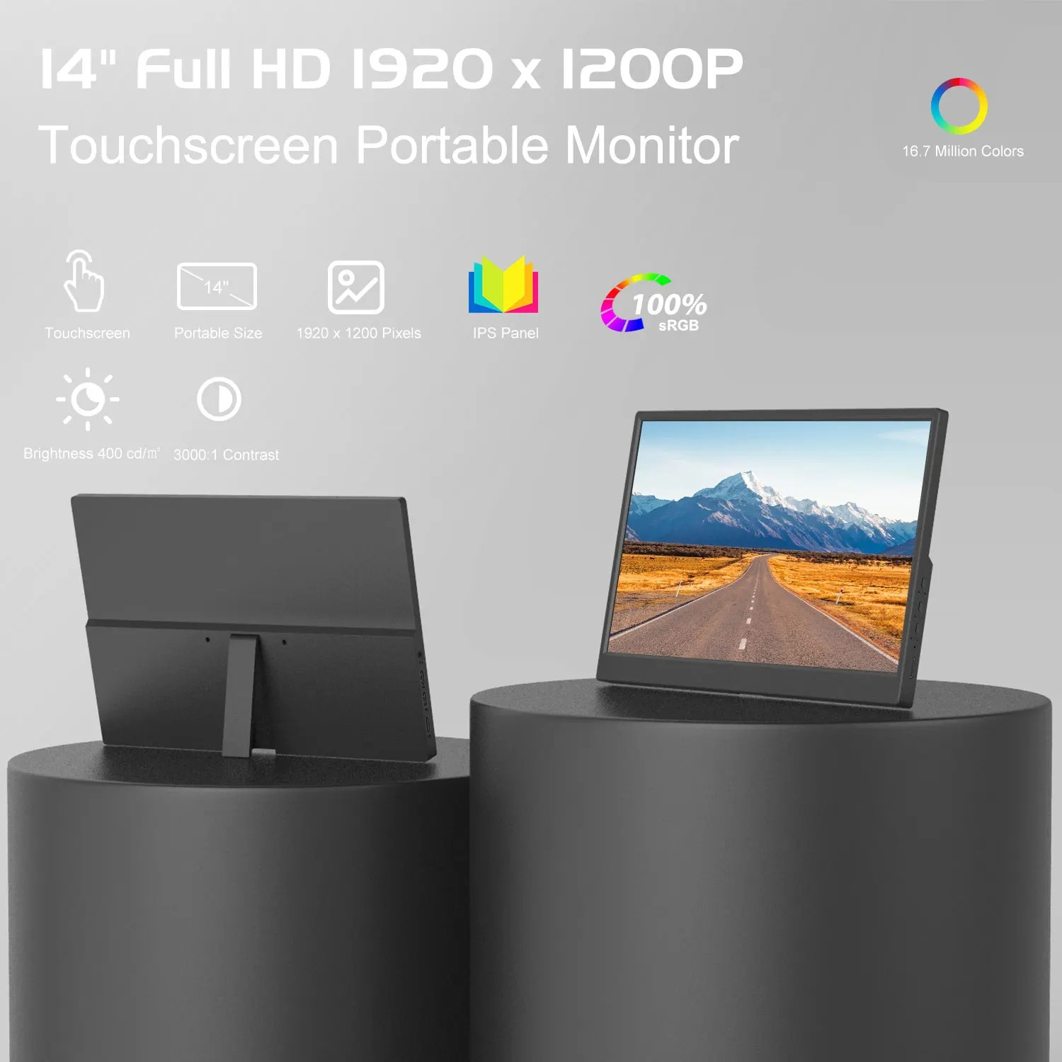1920*1200 14-inch Portable Mon - Pc Gaming On Mobile 리뷰 및 가격