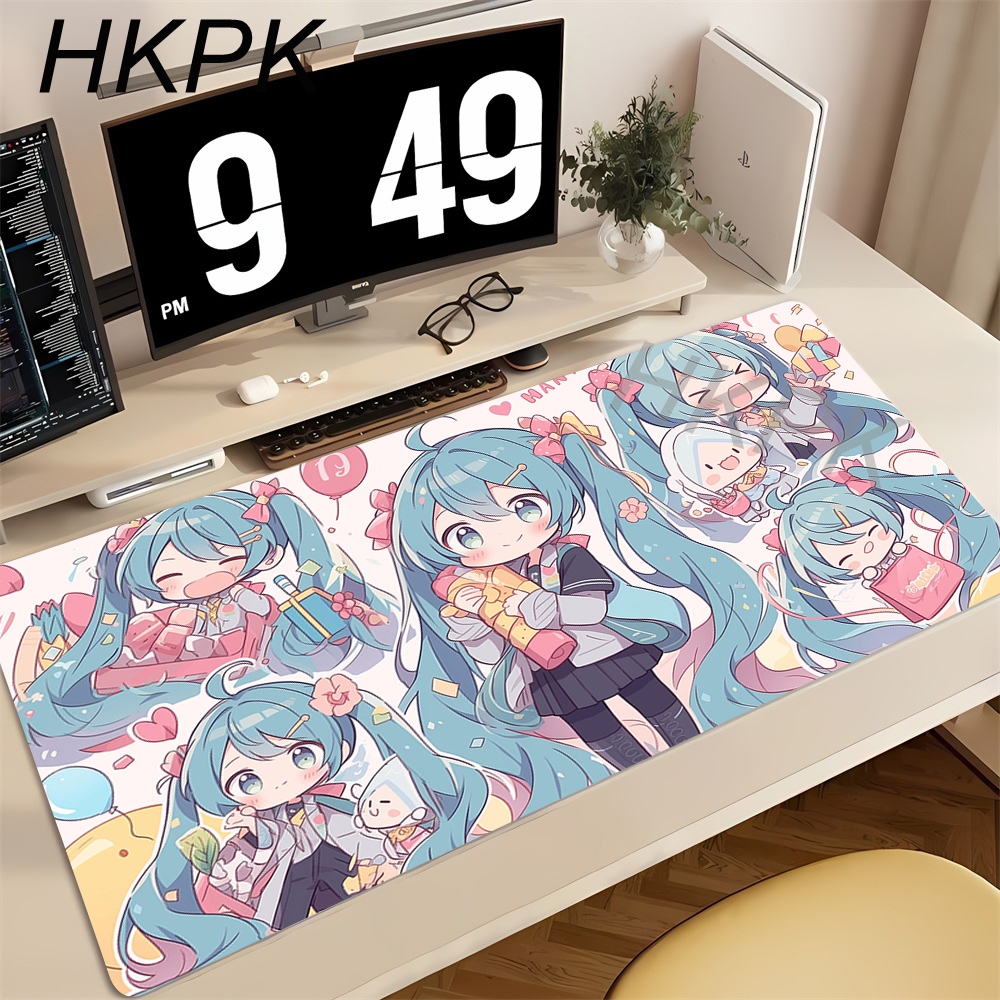 Anime Mouse Pad Gamer Keyboard - Pc Gaming Hatsune Miku 리뷰 및 가격