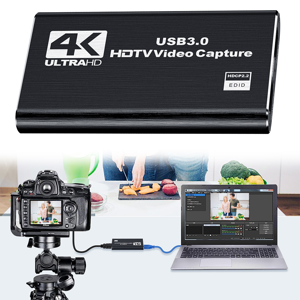 USB 3.0 4K HDMI-Compatible Cap - Capture Card Hdmi 리뷰 및 가격