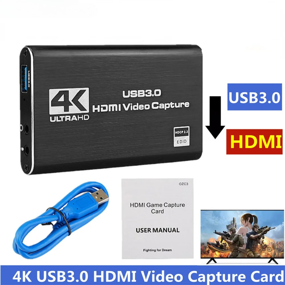 4K USB 3.0 Video Capture Card  - Capture Card Hdmi 리뷰 및 가격