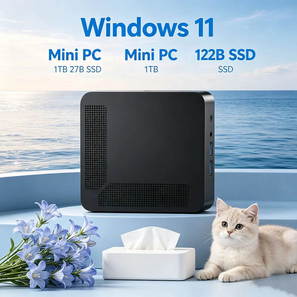 Tempered Mini PC Core i3 6100  - Pc Gaming Prebuilt 리뷰 및 가격