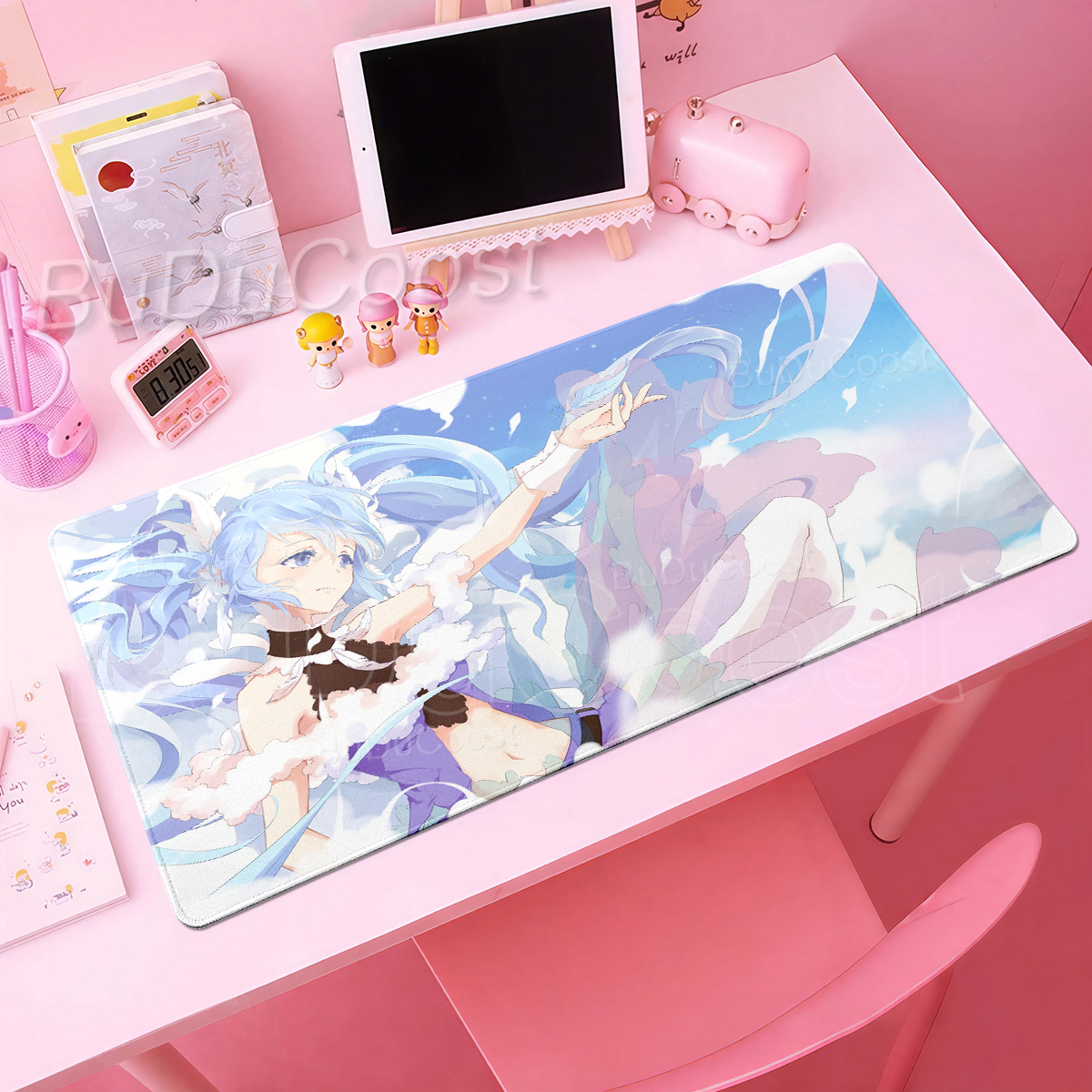 Cute Anime Gaming Mouse Pad H- - Pc Gaming Hatsune Miku 리뷰 및 가격