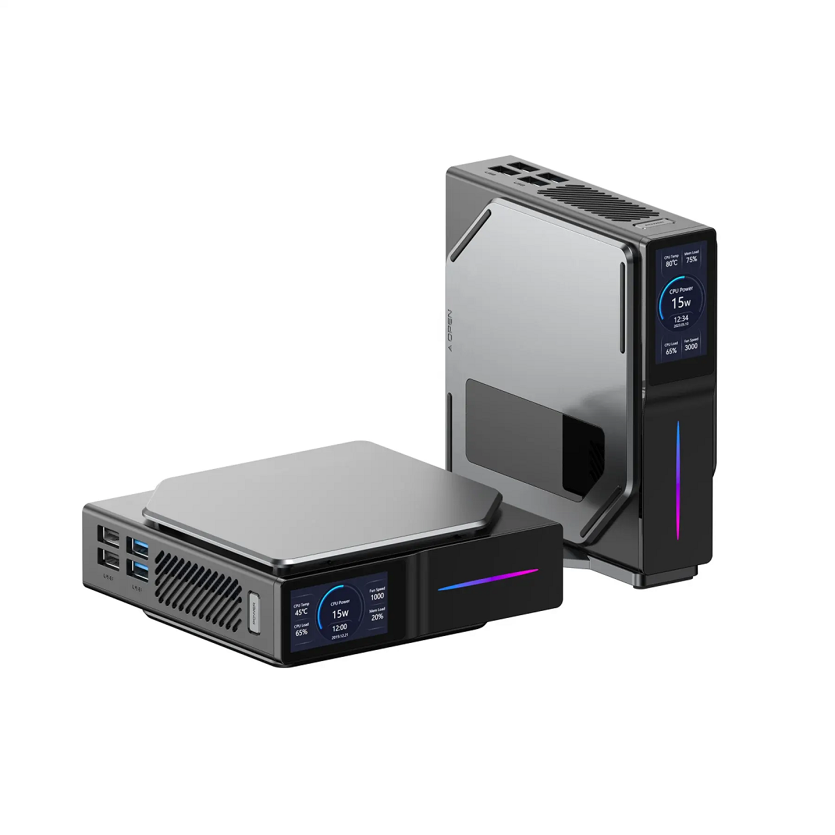 RGB Mini PC with Screen Intel  - Pc Gaming Prebuilt 리뷰 및 가격