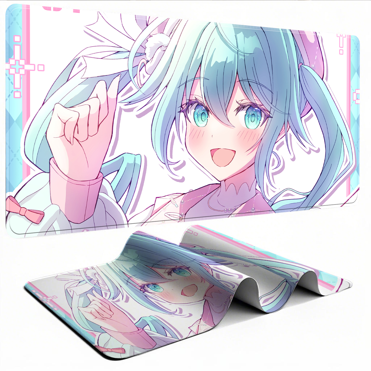 Anime Gaming Mouse Mat Hatsune - Pc Gaming Hatsune Miku 리뷰 및 가격
