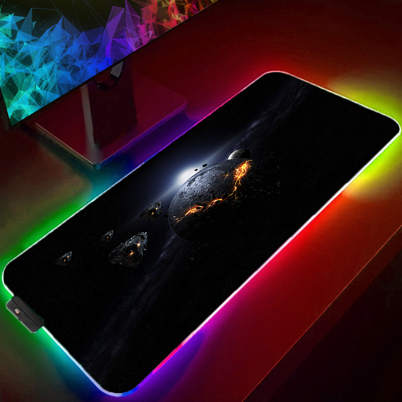 RGB Mouse Pad Gamer Large gami - Pc Gaming Online 리뷰 및 가격