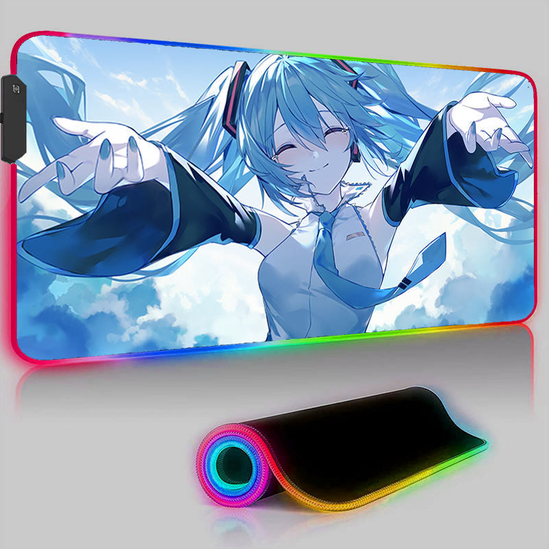 Kawaii Pink HD Mouse Pad RGB P - Pc Gaming Hatsune Miku 리뷰 및 가격