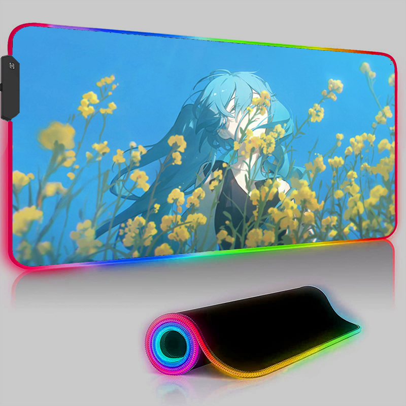 Kawaii Pink HD Mouse Pad RGB P - Pc Gaming Hatsune Miku 리뷰 및 가격
