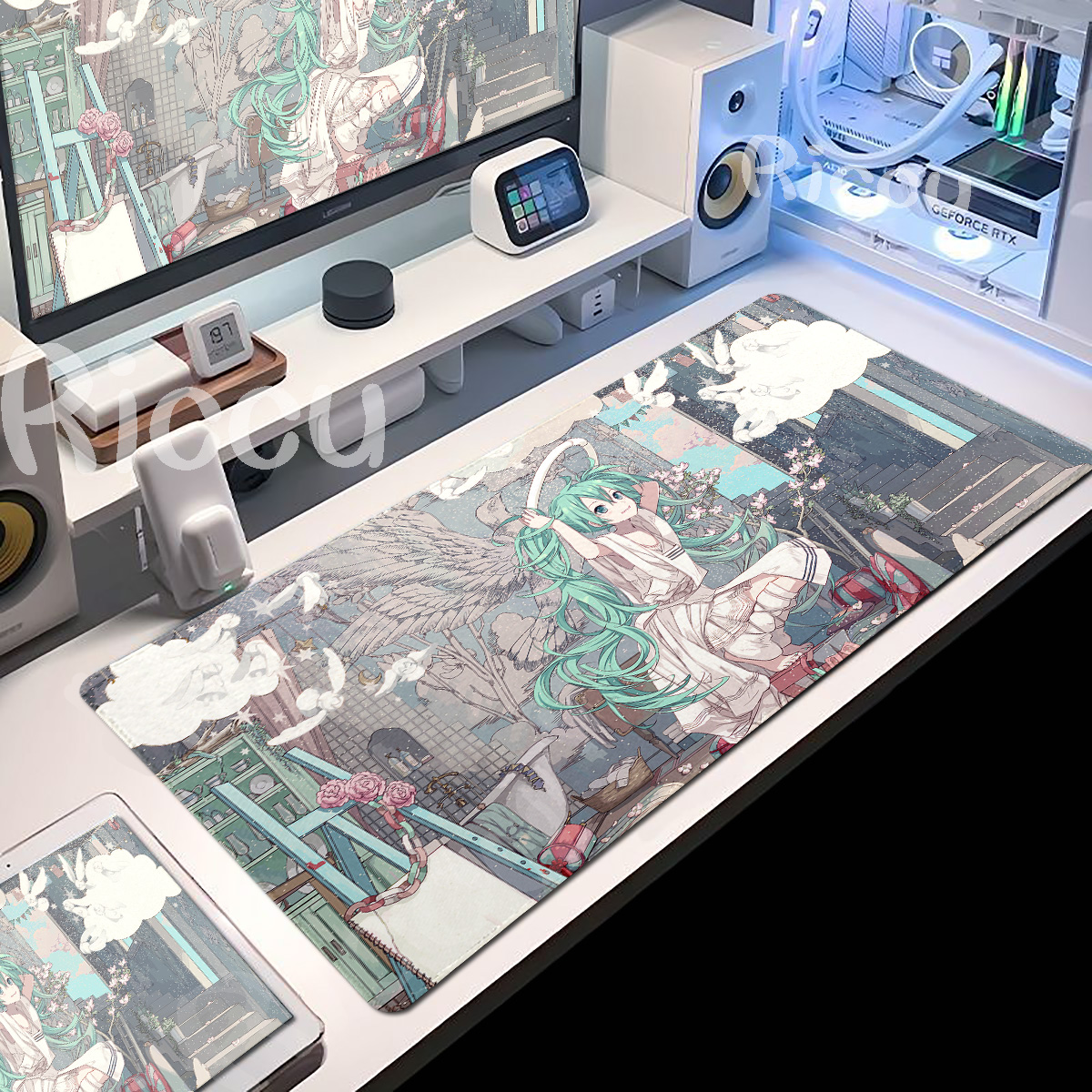 Large Gaming Mouse Pad Hatsune - Pc Gaming Hatsune Miku 리뷰 및 가격
