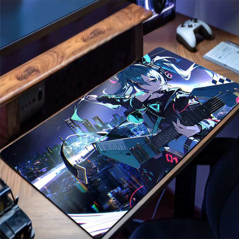 Mousepad Rubber Mouse Pad Gami - Pc Gaming Hatsune Miku 리뷰 및 가격