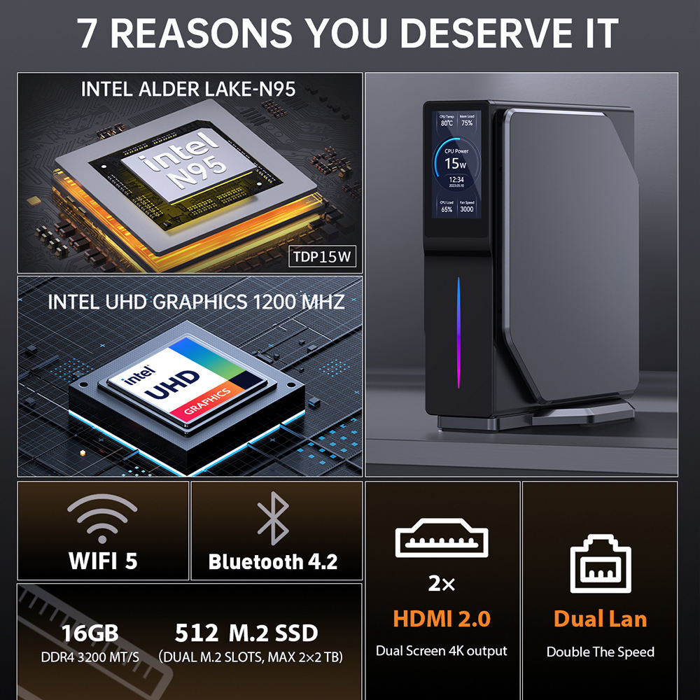 Mini Computer PC Intel Process - Pc Gaming Prebuilt 리뷰 및 가격