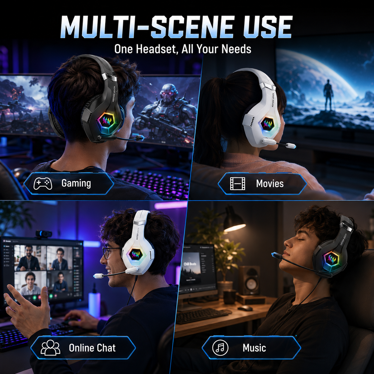 GS450 Wired Gaming Headset RGB - Pc Gaming Xbox 리뷰 및 가격