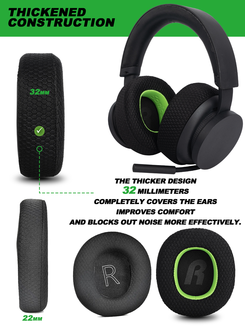 Earphone pads For Microsoft Xb - Pc Gaming Xbox 리뷰 및 가격
