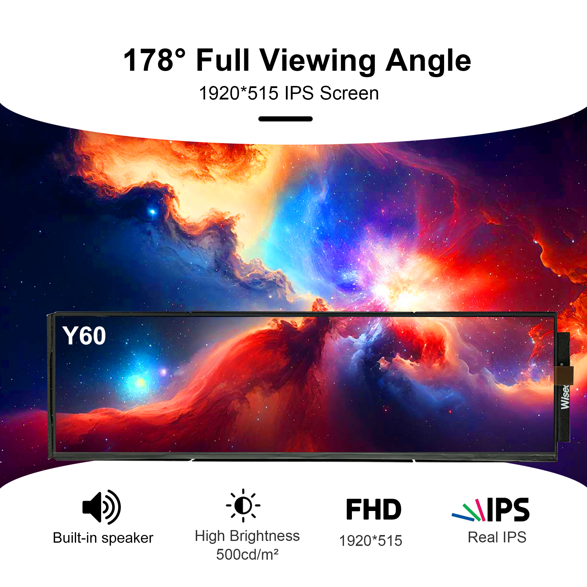 Wisecoco 12.6 inch 1920*515 Po - Pc Gaming Aquarium 리뷰 및 가격