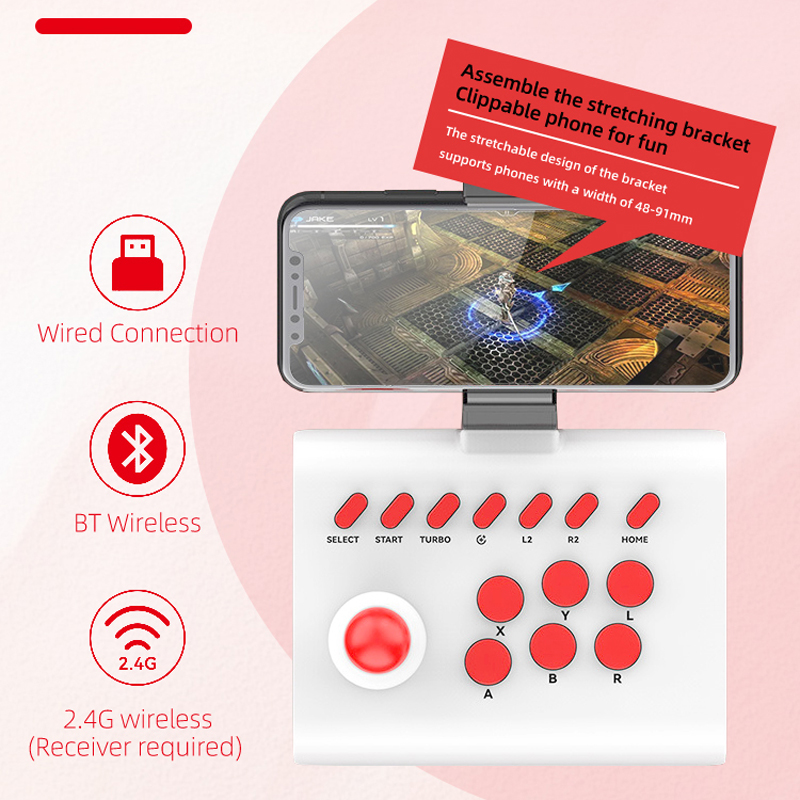 Arcade Gamepad Bluetooth Contr - Pc Gaming On Sale 리뷰 및 가격