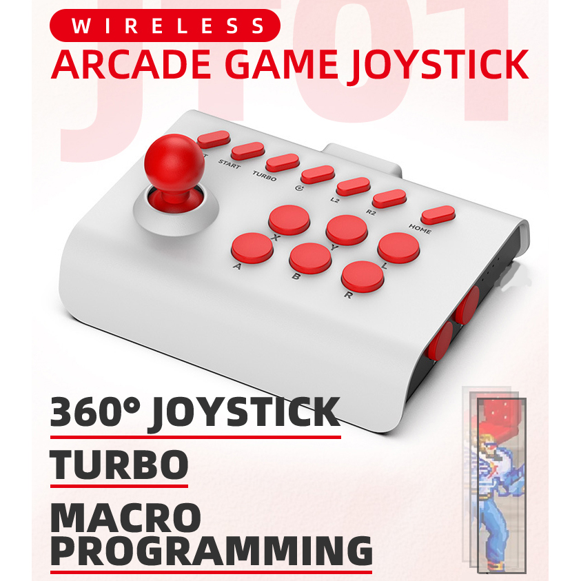 Arcade Gamepad Bluetooth Contr - Pc Gaming On Sale 리뷰 및 가격