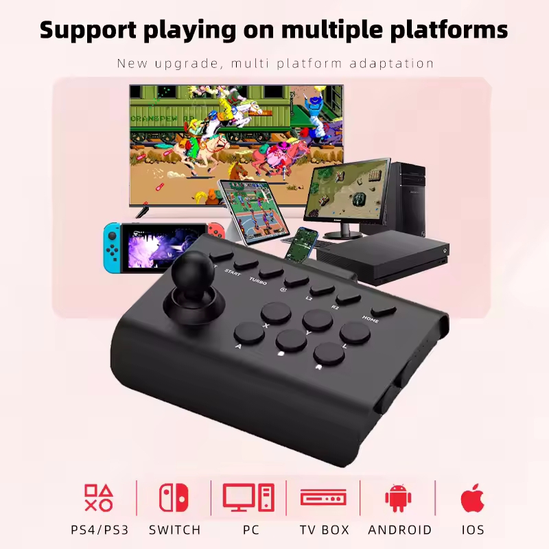 Arcade Gamepad Bluetooth Contr - Pc Gaming On Sale 리뷰 및 가격