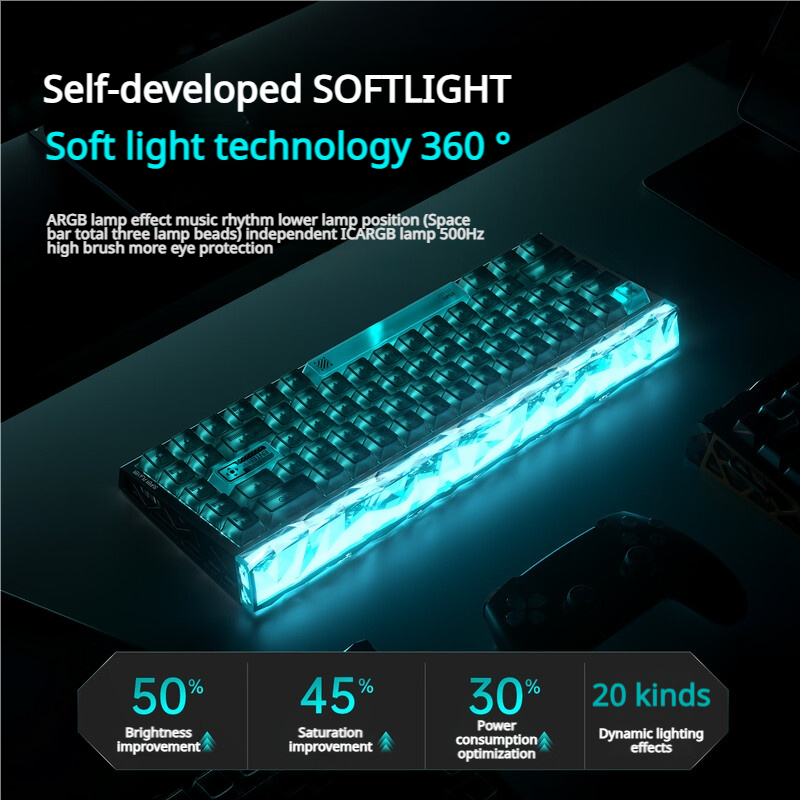 AULA Hero68 XS Tri-Mode Magnet - Pc Gaming Uk 리뷰 및 가격