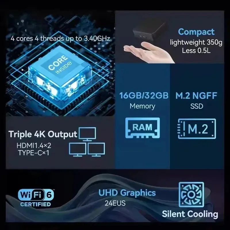 Intel N150 16GB RAM 1TB 2TB SS - Pc Gaming On Sale 리뷰 및 가격