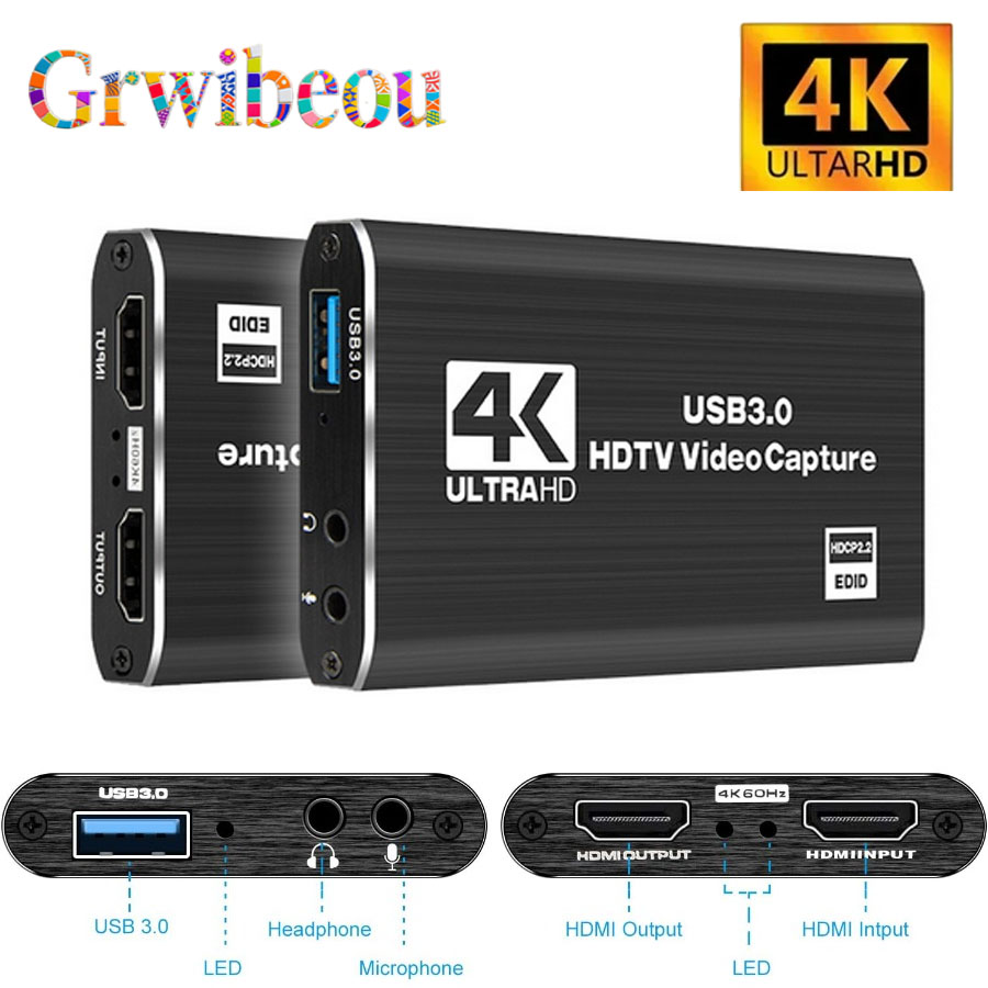 4K USB 3.0 Video Capture Card  - Capture Card Hdmi 리뷰 및 가격