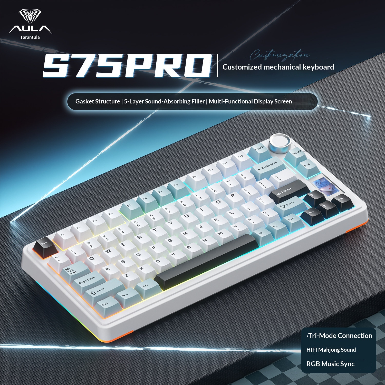 S75 Pro Tri Mode Mechanical Ke - Pc Gaming Uk 리뷰 및 가격