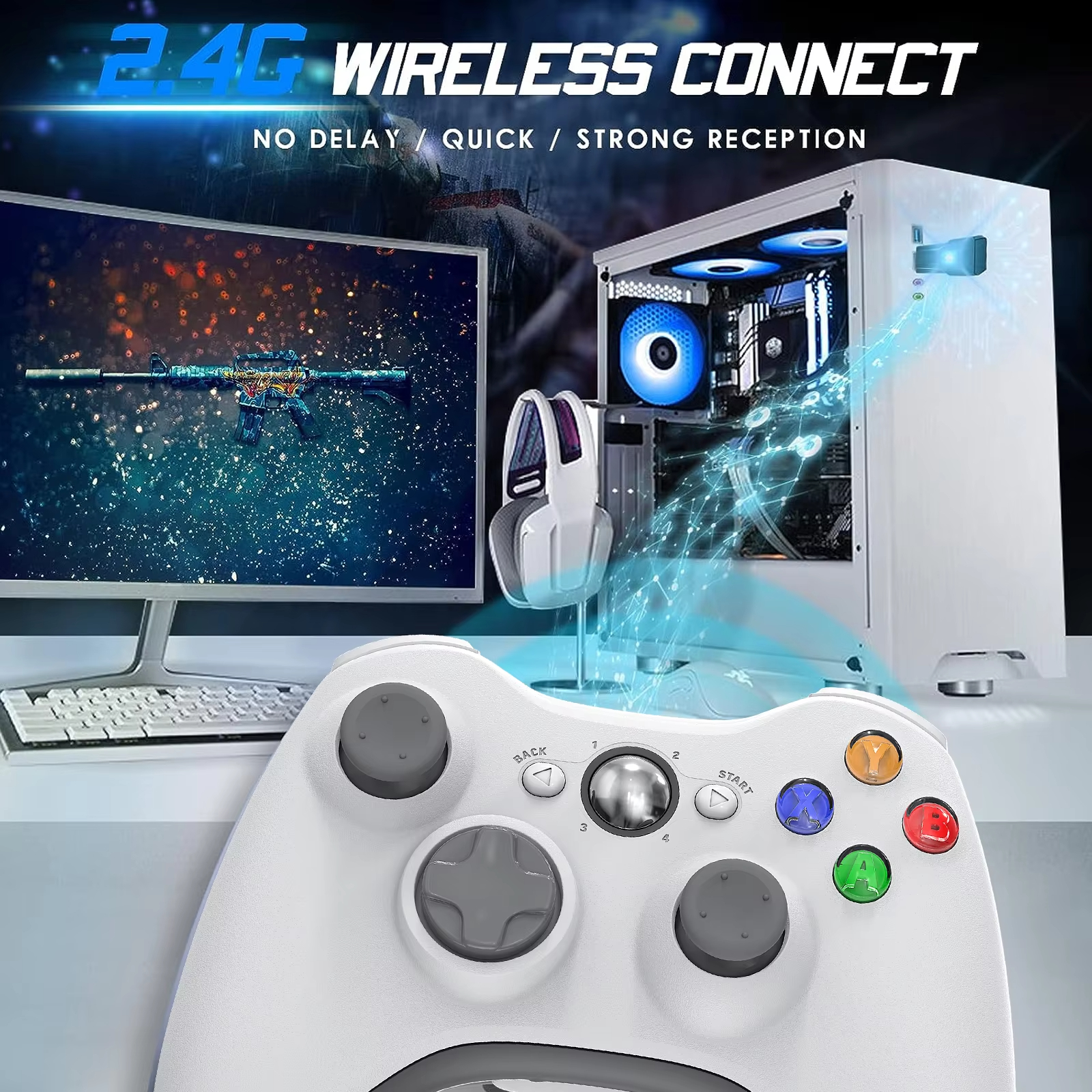 For Xbox 360/360 Slim/Lite/PC  - Pc Gaming Xbox 리뷰 및 가격