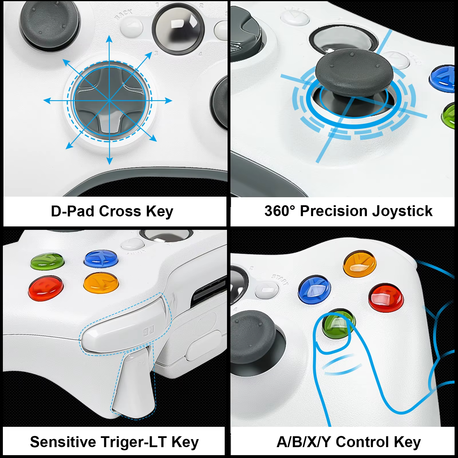 For Xbox 360/360 Slim/Lite/PC  - Pc Gaming Xbox 리뷰 및 가격