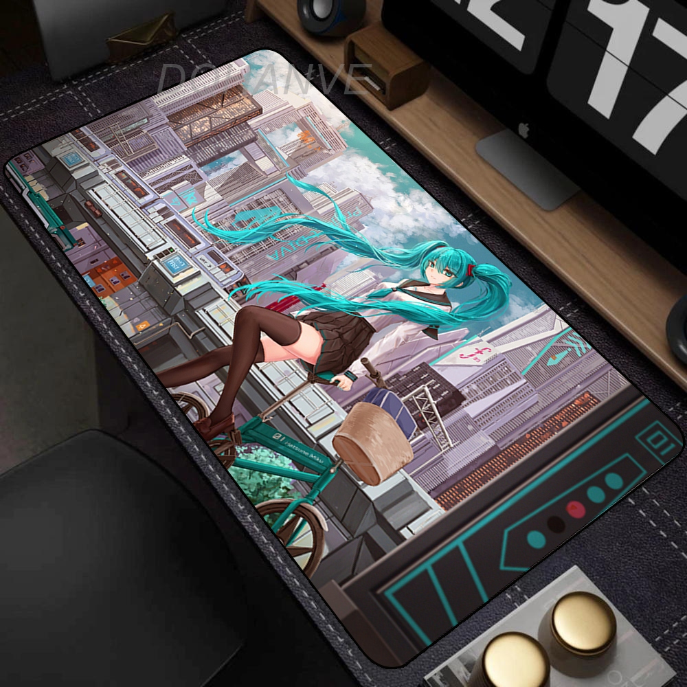 Anime Girl Mouse Pad Gamer Key - Pc Gaming Hatsune Miku 리뷰 및 가격