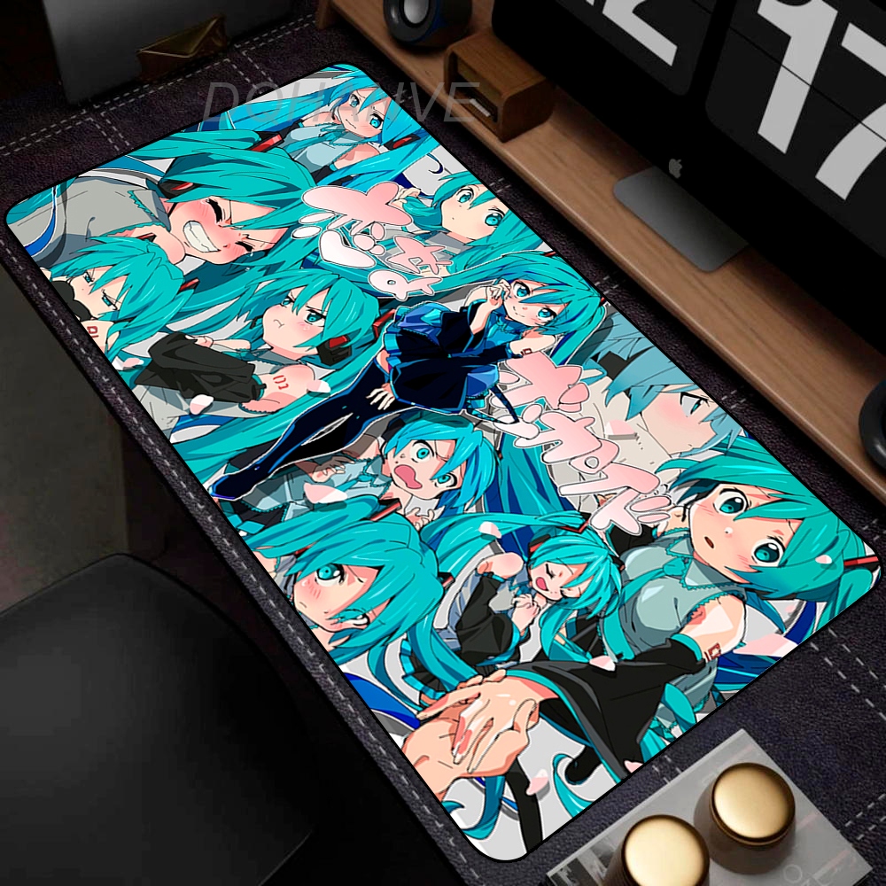 Anime Girl Mouse Pad Gamer Key - Pc Gaming Hatsune Miku 리뷰 및 가격