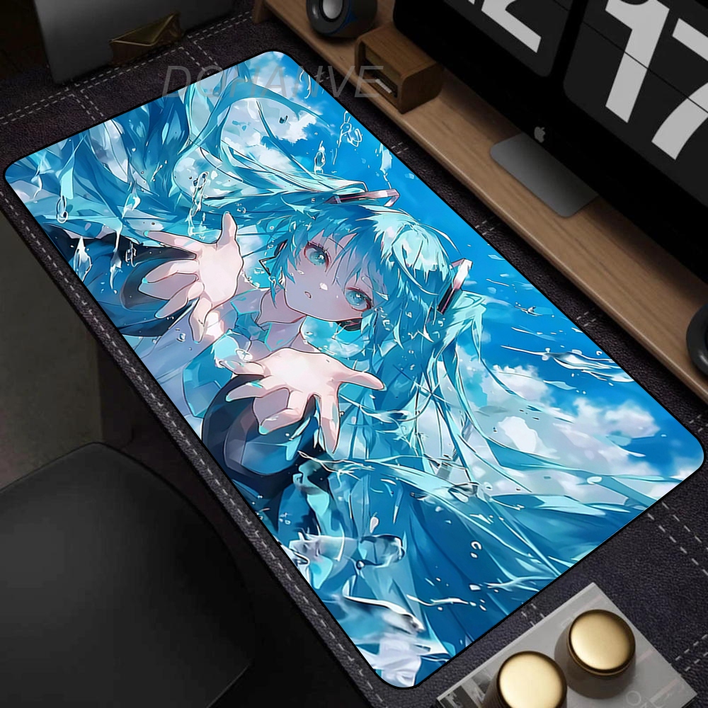 Anime Girl Mouse Pad Gamer Key - Pc Gaming Hatsune Miku 리뷰 및 가격