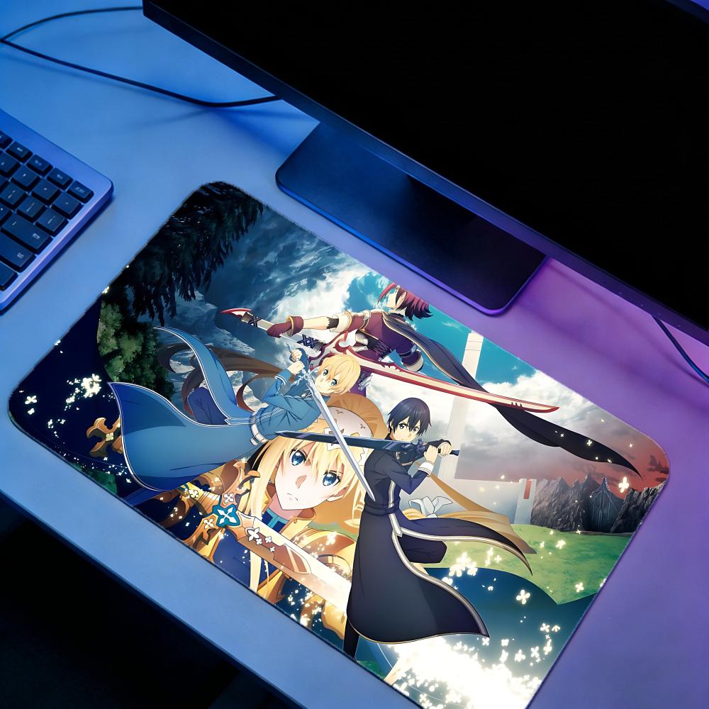 Gaming Mouse Pad SSword Art On - Pc Gaming Online 리뷰 및 가격
