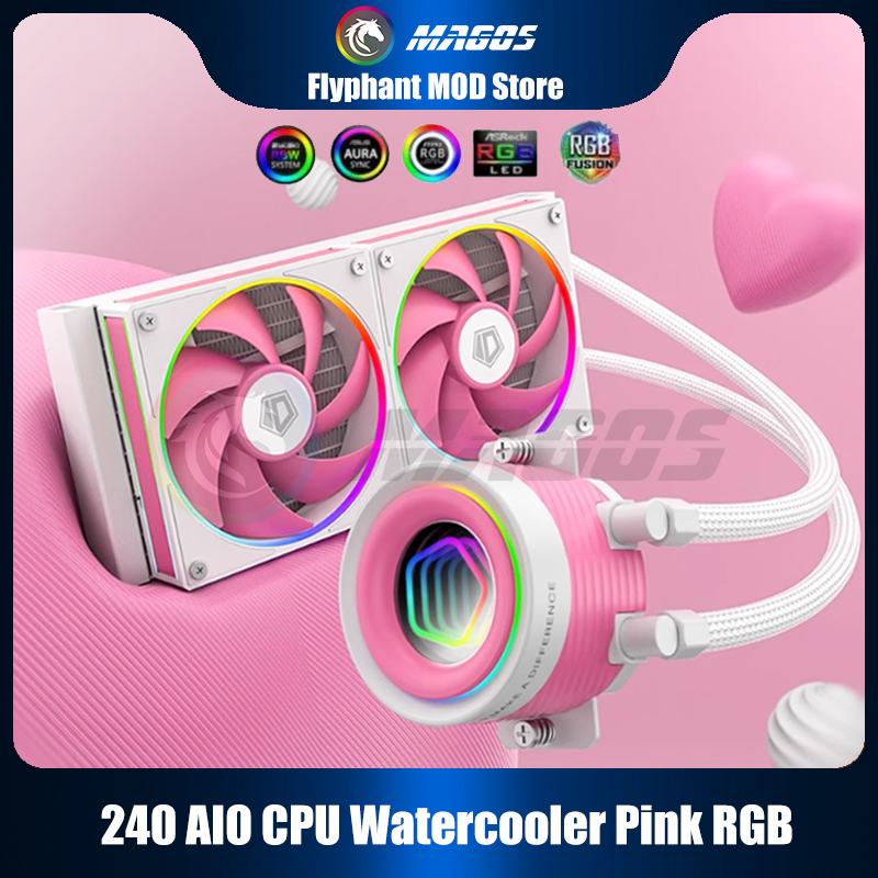 240 AIO CPU Watercooler Pink R - Pc Water Cooling 리뷰 및 가격
