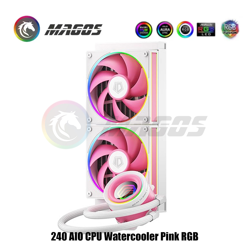240 AIO CPU Watercooler Pink R - Pc Water Cooling 리뷰 및 가격